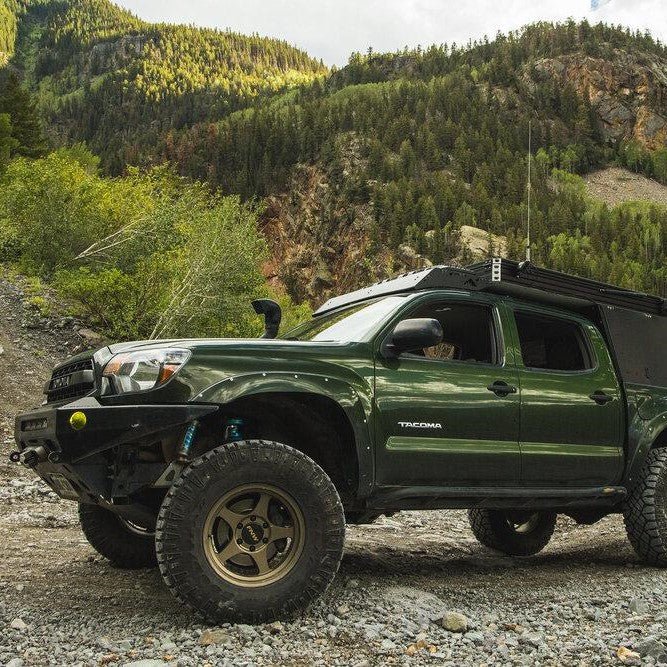 Sherpa Roof Rack for Tacoma with Camper Truck Brigade