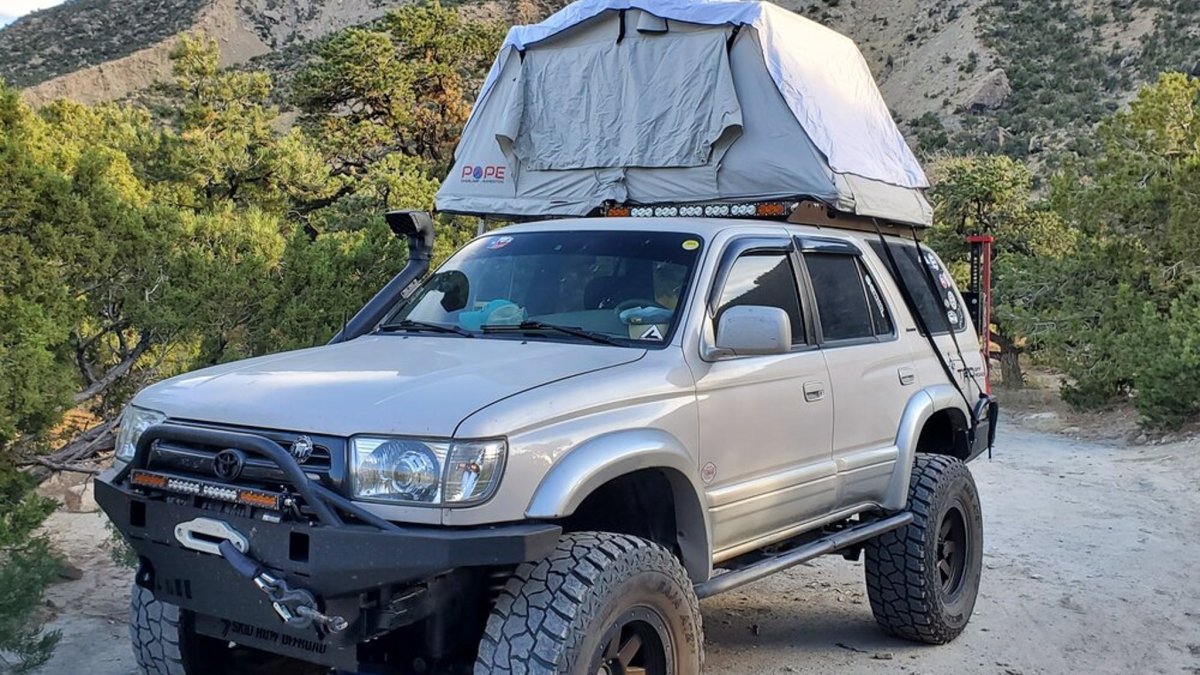 toyota 4runner roof tent The Antero (1996-2002 4Runner Roof Rack)