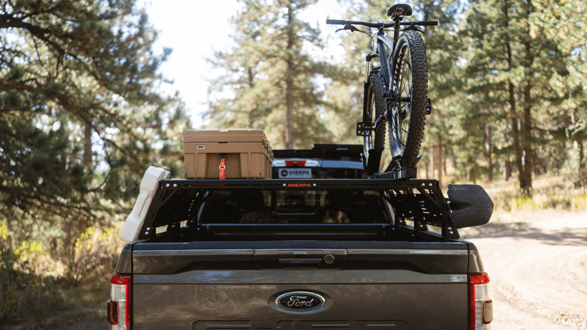 Sherpa Bed Rack - Mid - Height PAK System | Chevy Silverado 2500 (2013 - 2018) | Truck Brigade