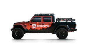 Sherpa Bed Rack - Mid - Height PAK System | Chevy Silverado 2500 (2013 - 2018) | Truck Brigade