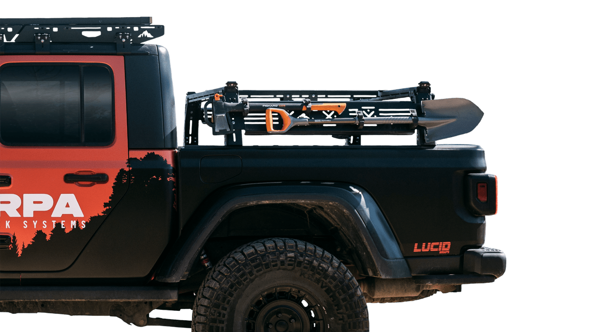 Sherpa Bed Rack - Mid - Height PAK System | Chevy Silverado 2500 (2013 - 2018) | Truck Brigade