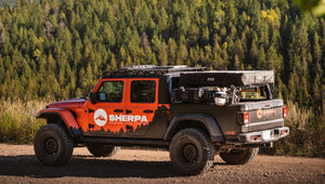 Sherpa Bed Rack- Mid-Height PAK System | Toyota Tacoma (2005-2023) - Truck Brigade