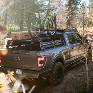 Sherpa Bed Rack- Mid-Height PAK System | Toyota Tacoma (2005-2023) - Truck Brigade