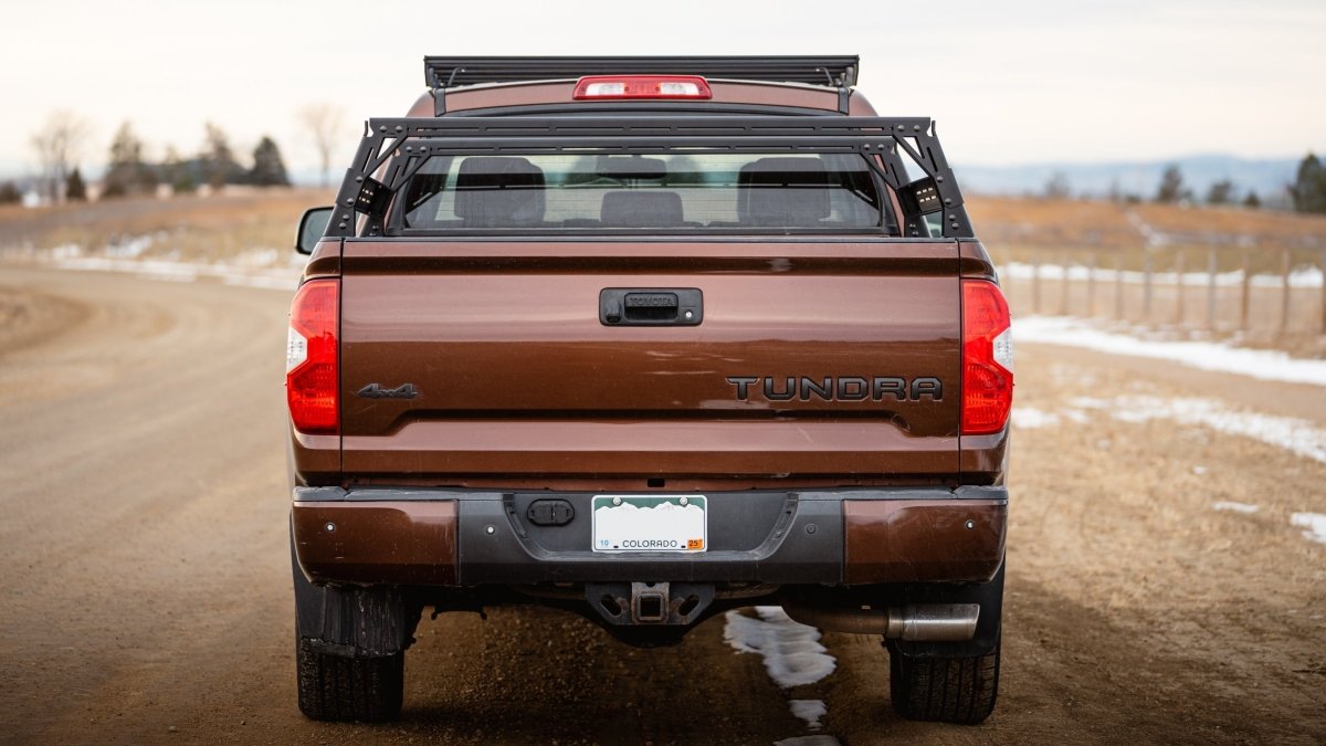 Sherpa Bed Rack - Mid - Height PAK System | Toyota Tundra (2007 - 2026) | Truck Brigade