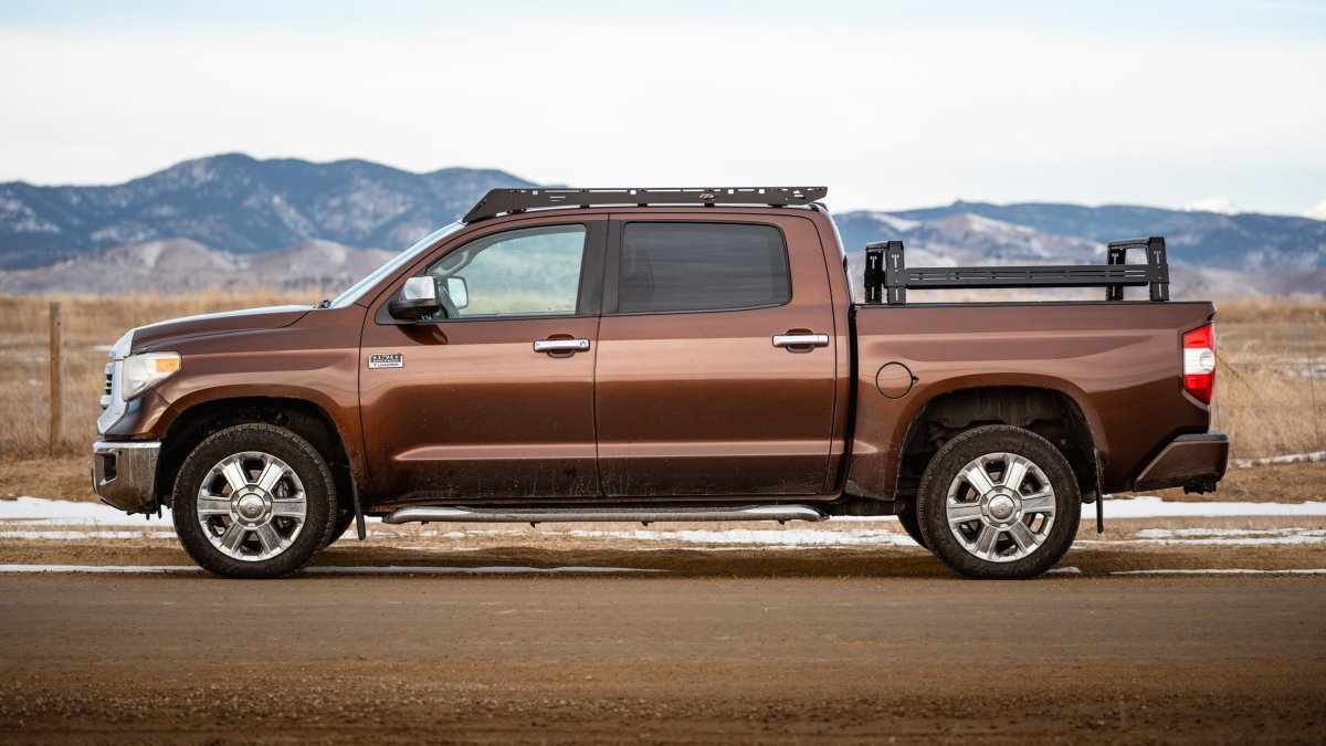 Sherpa Bed Rack - Mid - Height PAK System | Toyota Tundra (2007 - 2026) | Truck Brigade