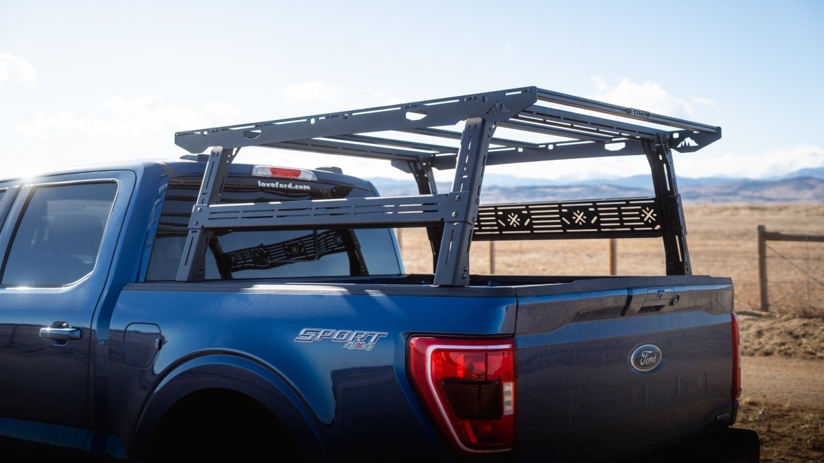 Sherpa Bed Rack - Rack - Height PAK System | Ford Raptor (2021 - 2026) | Truck Brigade