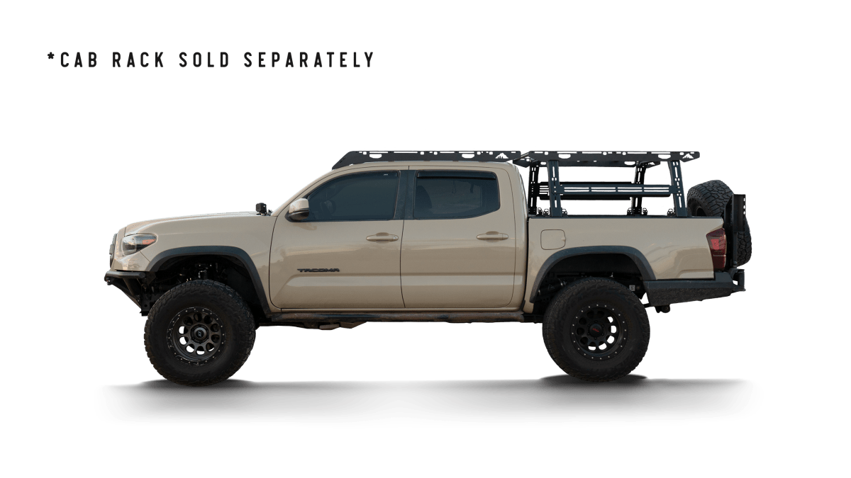Sherpa Bed Rack - Rack Height PAK System | Toyota Tacoma (2005 - 2023) | Truck Brigade