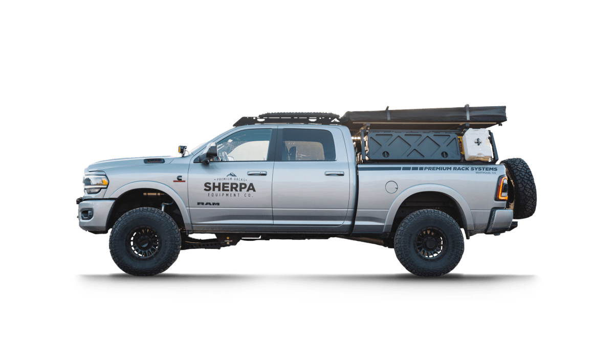 r*a様 フラットヘッド☆タイガー＆ドラゴン☆44インチ② Sherpa Diablo Roof Rack | Ram 2500 (2019-2023) | Truck Brigade