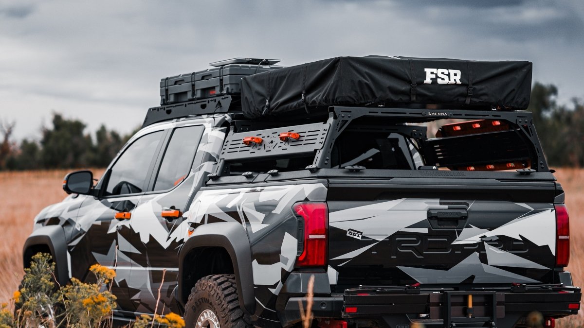 Sherpa DiamondBack PAK System Bed Rack | Toyota Tacoma (2005-2023) | Truck Brigade