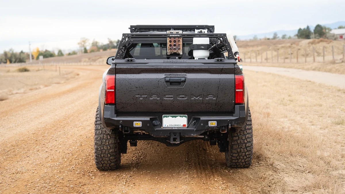 Sherpa DiamondBack PAK System Bed Rack | Toyota Tacoma (2005-2023) | Truck Brigade
