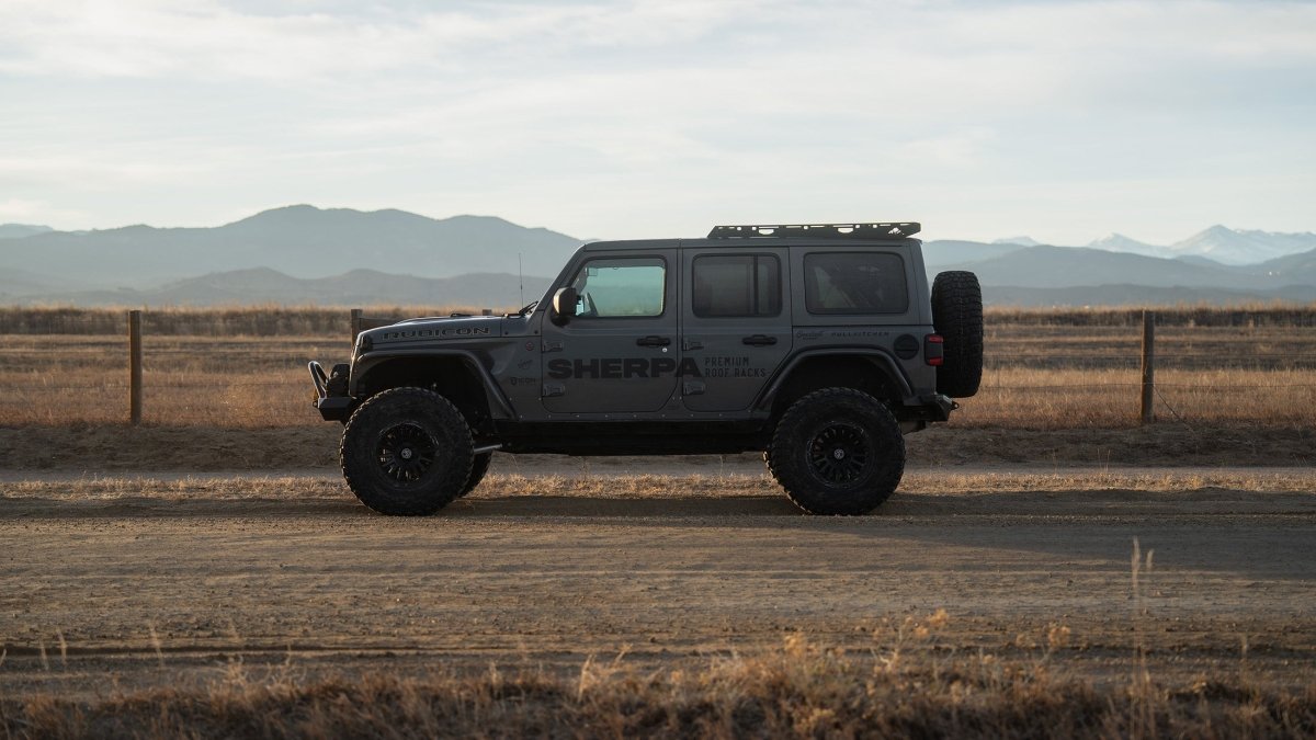 Sherpa JLU QDHD Half Rack | Jeep Wrangler (2018-2025) | Truck Brigade