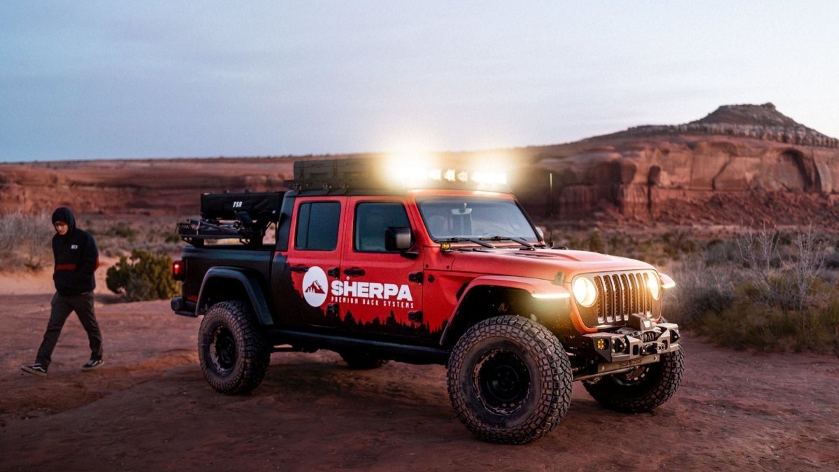 Sherpa LP4 Cutout Wind Fairing | Truck Brigade