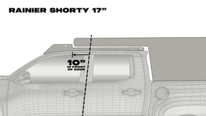 Sherpa Rainier Shorty Camper Roof Rack | Toyota Tacoma (2024+) | Truck Brigade
