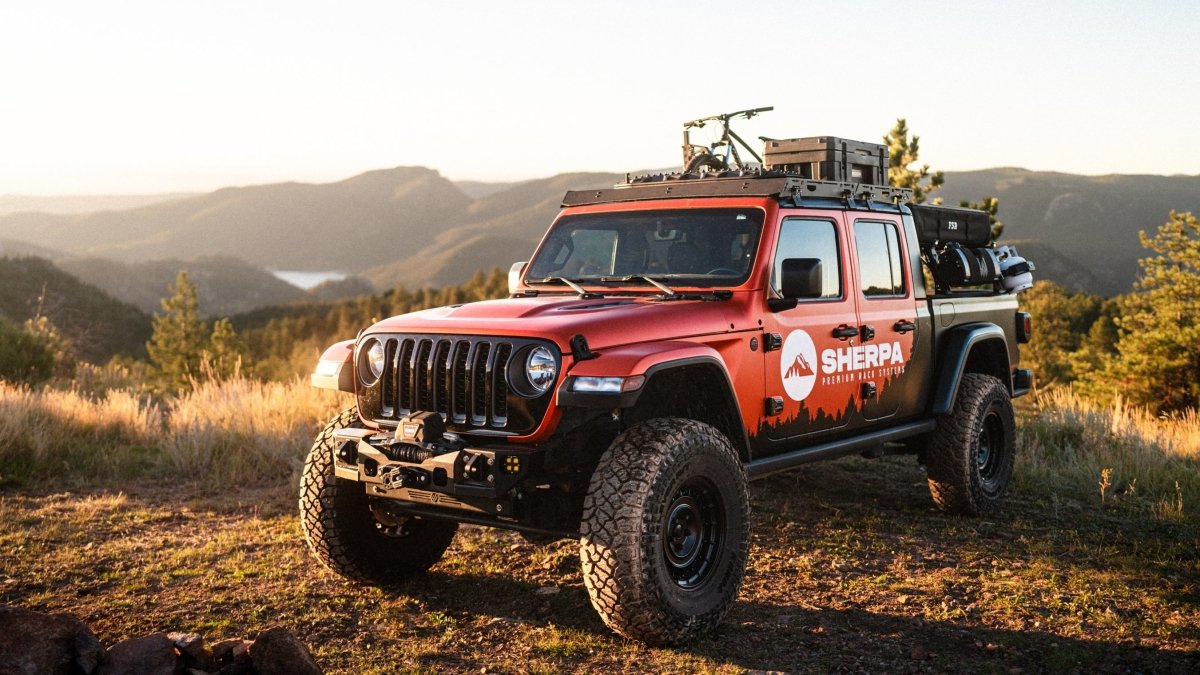 Sherpa Sunlight Roof Rack | Jeep Gladiator (2020-2023) | Truck Brigade