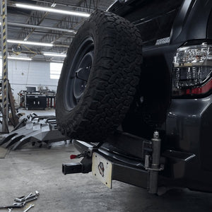 Southern Style OffRoad Hitch Mounted Tire Carrier | Toyota 4Runner (2010-2022) - Truck Brigade