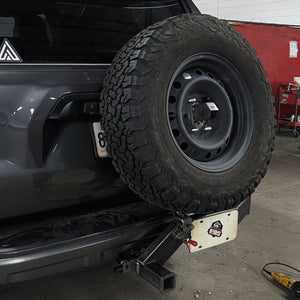 Southern Style OffRoad Hitch Mounted Tire Carrier | Toyota 4Runner (2010-2022) - Truck Brigade