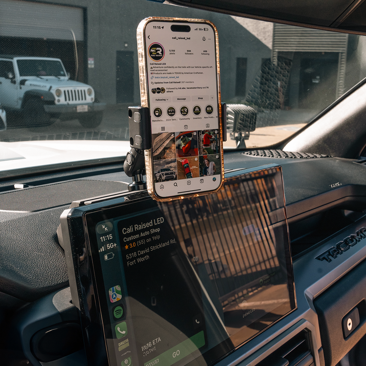 Cali Raised Dash Mount | Toyota Tacoma (2024-2026)