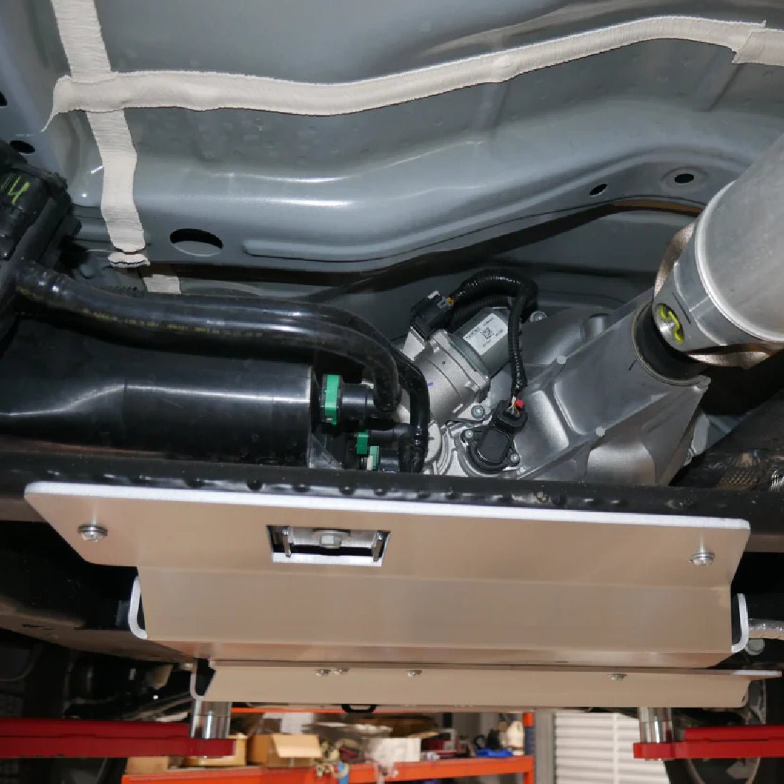 Talons Garage Transfer Case Skid Plate | GMC Sierra 1500 (2019-2023) - Truck Brigade