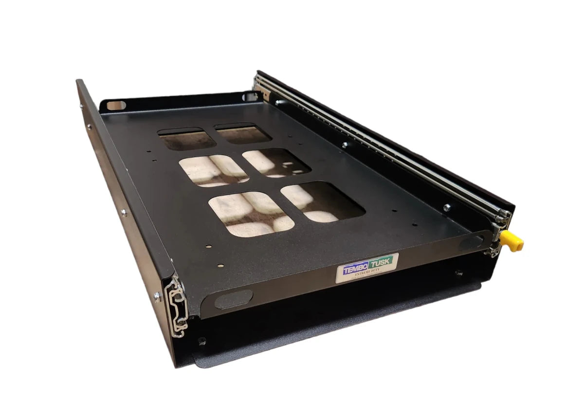 Tembo Tusk Aluminum Slide (Hiker Trailer Tongue Box - 35 - 52 Liter Fridges) | Truck Brigade