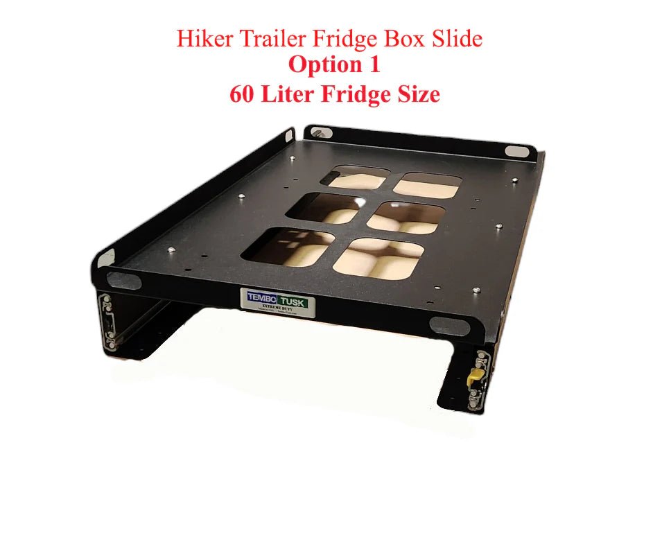 Tembo Tusk Aluminum Slide (Hiker Trailer Tongue Box - 60 Liter Fridge Size) | Truck Brigade