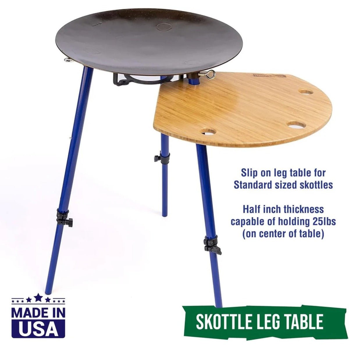 Tembo Tusk Skottle Leg Table | Truck Brigade