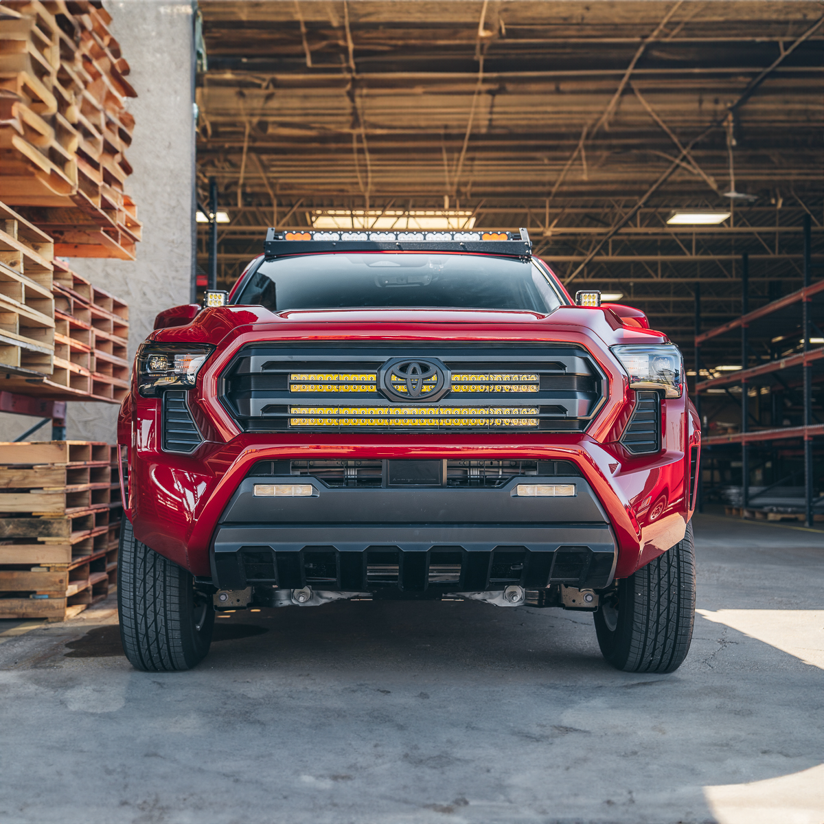 Cali Raised 32" Lo Pro Grille LED Light Bar Kit | Toyota Tacoma (2024+)