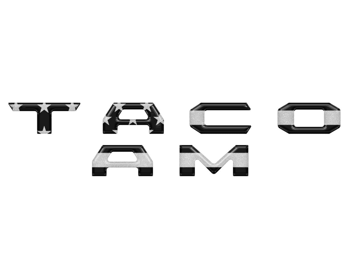 TUFSKINZ Glove Box Letter Inserts | Toyota Tacoma (2016 - 2023) - Truck Brigade