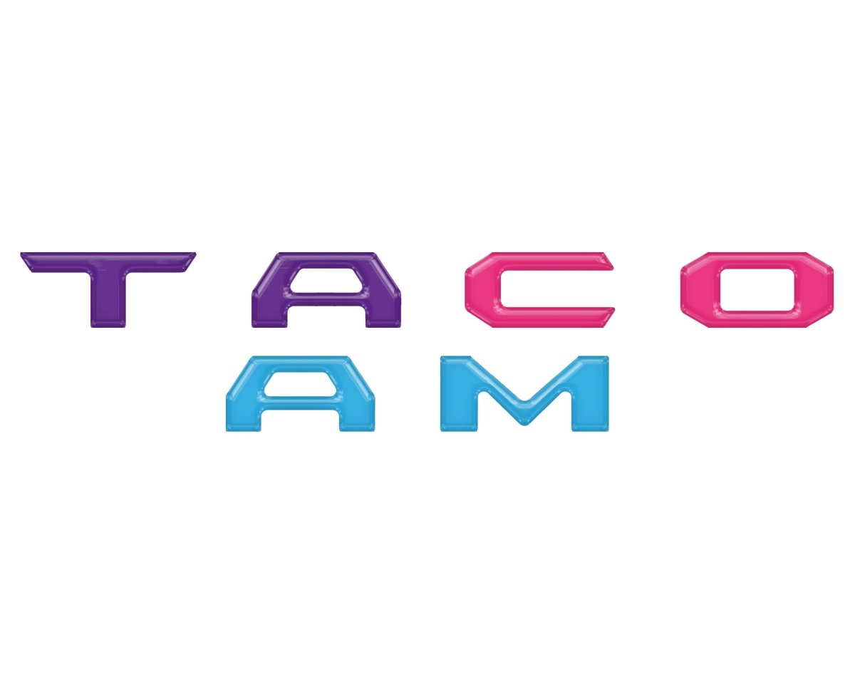 TUFSKINZ Glove Box Letter Inserts | Toyota Tacoma (2016 - 2023) - Truck Brigade