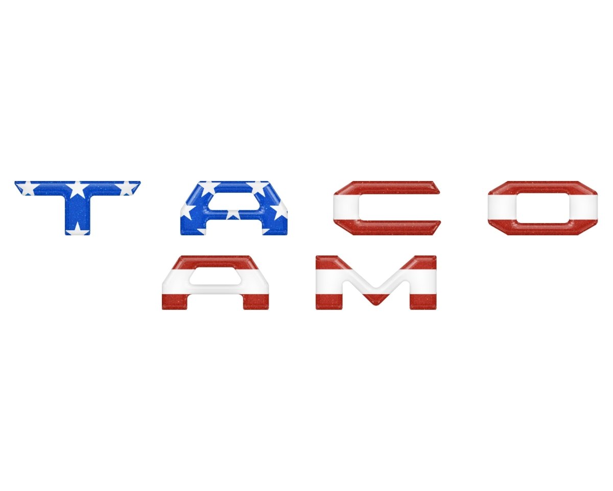 TUFSKINZ Glove Box Letter Inserts | Toyota Tacoma (2016 - 2023) - Truck Brigade