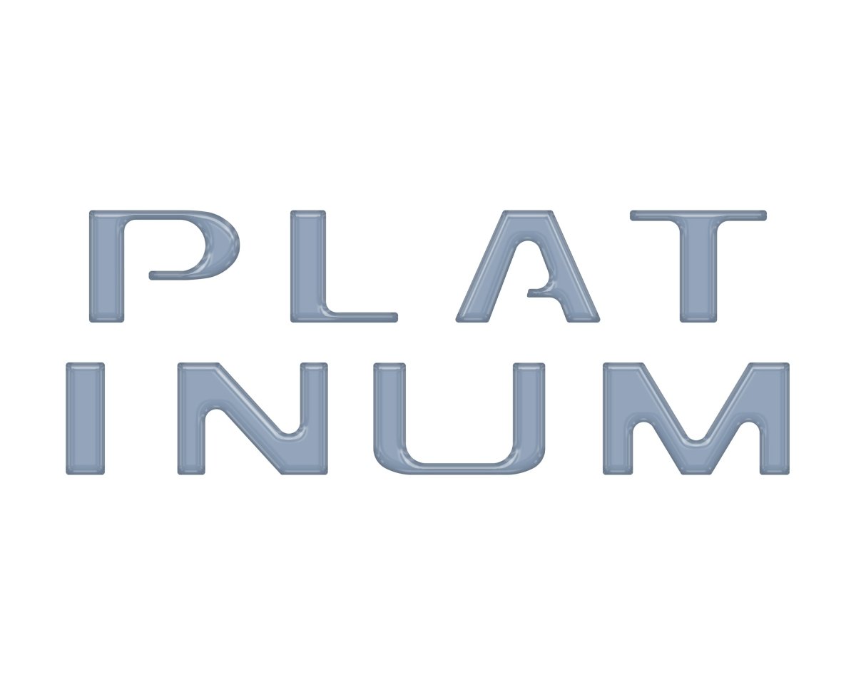 TUFSKINZ Platinum Tailgate Letter Inserts Fits | Ford F150 (2021 - 2024) - Truck Brigade