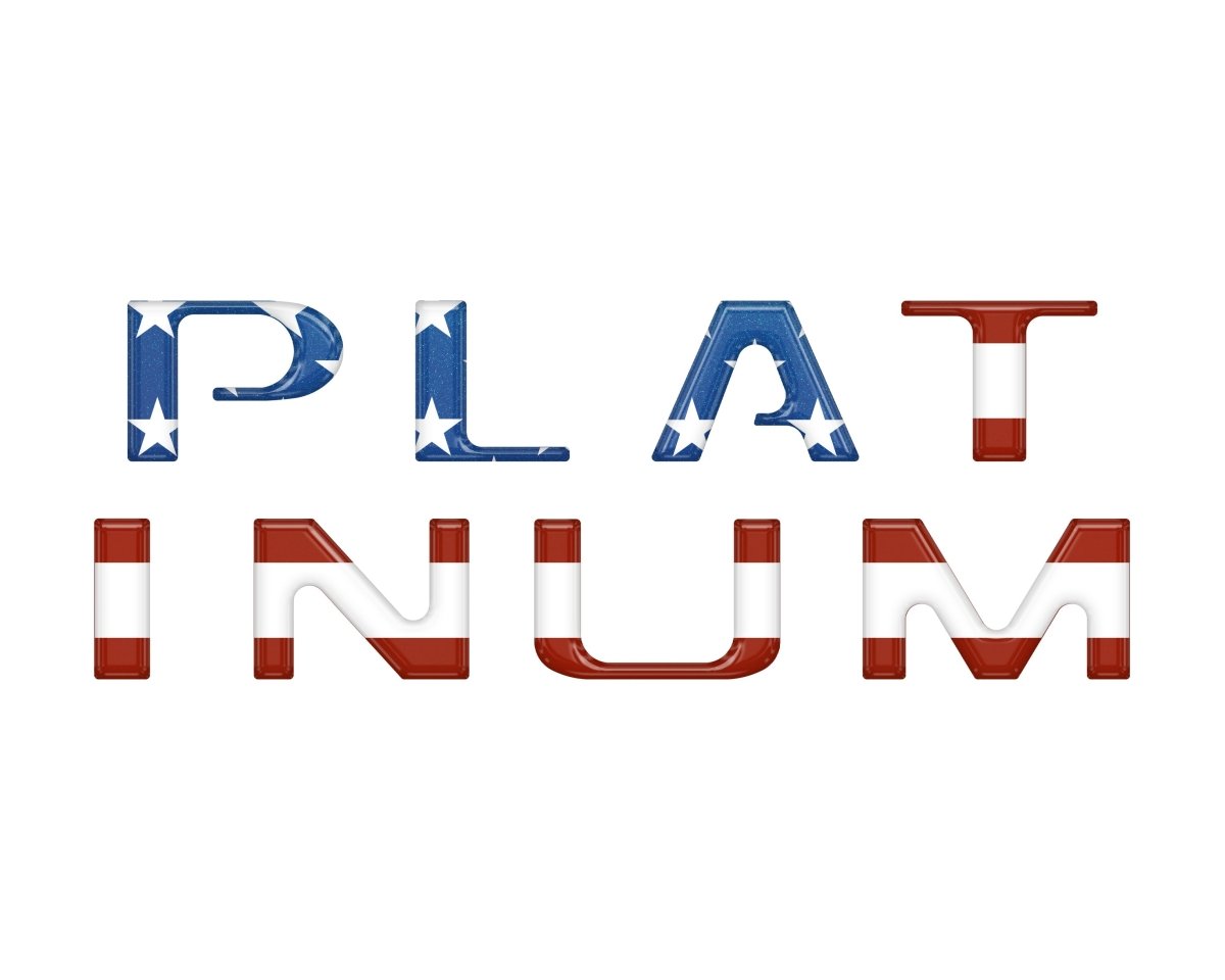 TUFSKINZ Platinum Tailgate Letter Inserts Fits | Ford F150 (2021 - 2024) - Truck Brigade