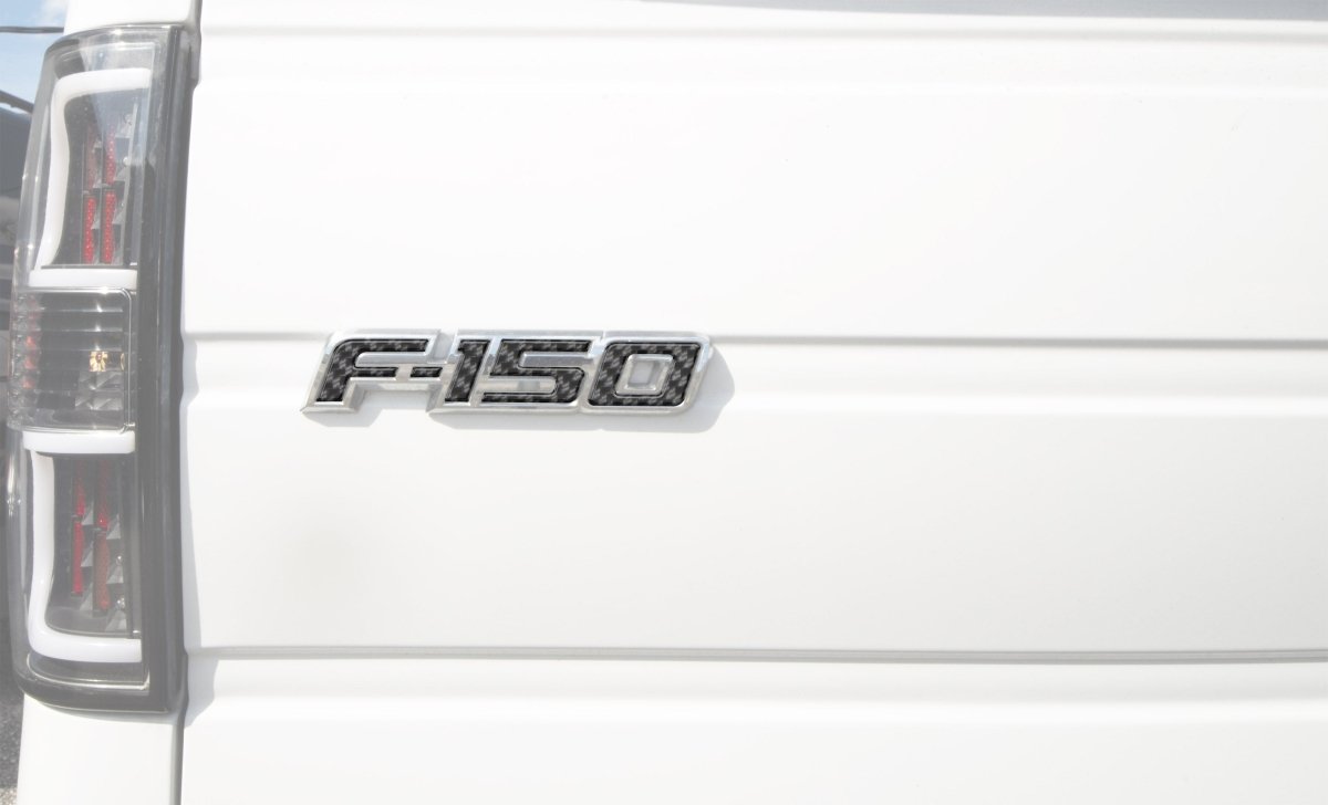 TUFSKINZ Tailgate Emblem Letter Inserts | Ford F150 (2009 - 2014) - Truck Brigade