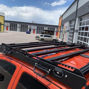 upTOP Overland Alpha Access Cab Roof Rack | Toyota Tacoma (2005-2023) - Truck Brigade