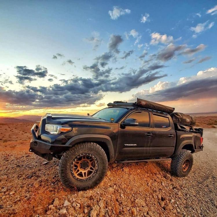 upTOP Overland Alpha Double Cab Roof Rack | Toyota Tacoma (2005-2023 ...