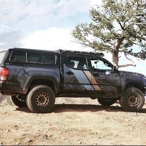 upTOP Overland Bravo Double Cab Roof Rack | Toyota Tacoma (2005-2023) - Truck Brigade