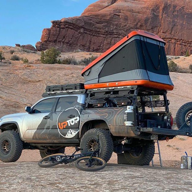 upTOP Overland Retrax TRUSS Bed Rack | Toyota Tacoma (2005-2022) - Truck Brigade