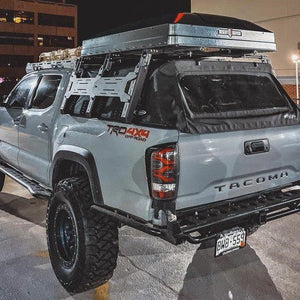 upTOP Overland Soft Top Compatible TRUSS Bed Rack | Toyota Tacoma (2005-2022) - Truck Brigade