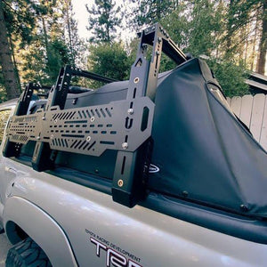 upTOP Overland Soft Top Compatible TRUSS Bed Rack | Toyota Tacoma (2005-2022) - Truck Brigade