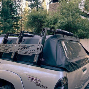 upTOP Overland Soft Top Compatible TRUSS Bed Rack | Toyota Tacoma (2005-2022) - Truck Brigade