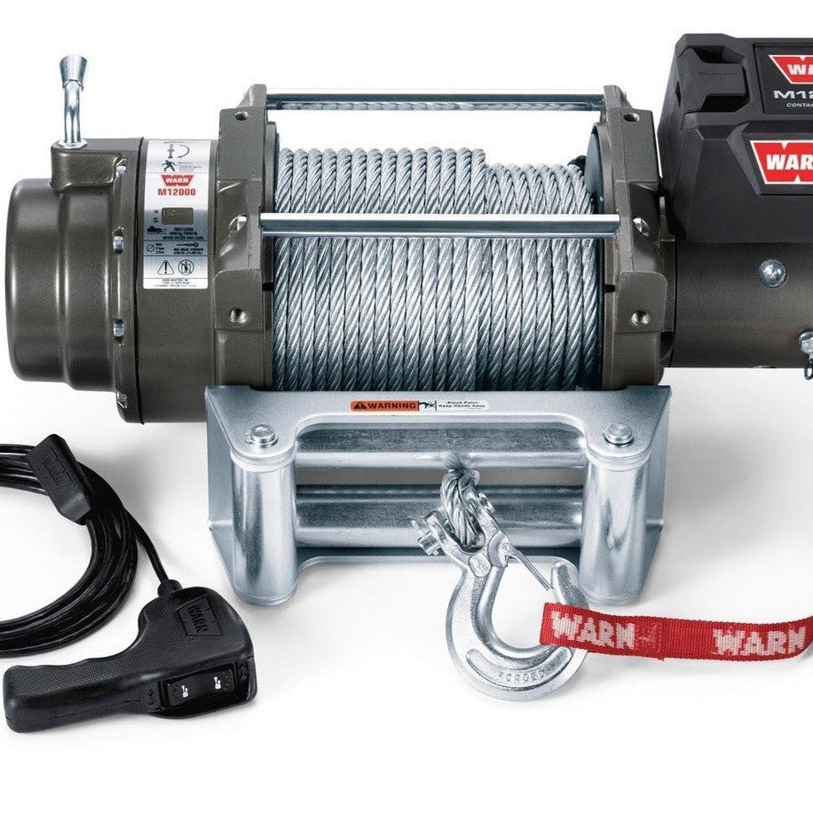 WARN M12 12V Heavyweight Winch - Truck Brigade