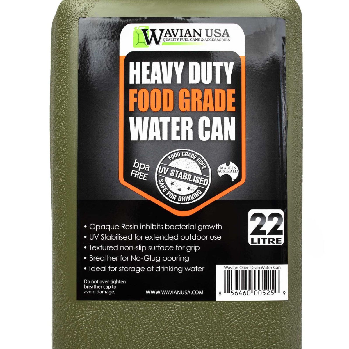 Wavian Water Can - 5 Gallon (22 Liter) - Truck Brigade