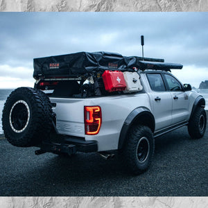 Xtrusion Overland XTR1 Bed Rack | Ford Ranger (2019-2023) - Truck Brigade