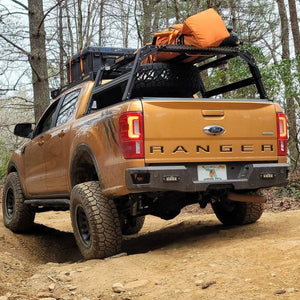 Xtrusion Overland XTR1 Bed Rack | Ford Ranger (2019-2023) - Truck Brigade