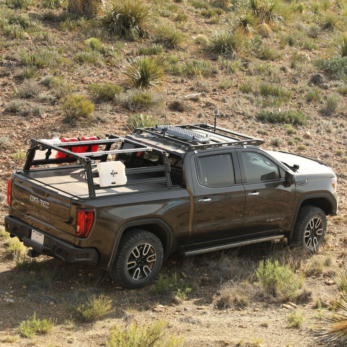 Xtrusion Overland XTR1 Bed Rack | GMC Sierra 1500 (2014-2018) - Truck  Brigade