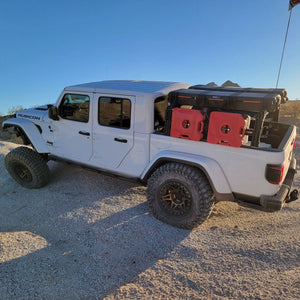 Xtrusion Overland XTR1 Bed Rack | Jeep Gladiator (2019-2023) - Truck Brigade