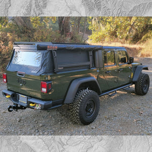 Xtrusion Overland XTR1 Bed Rack | Jeep Gladiator (2019-2023) - Truck Brigade