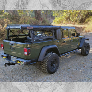 Xtrusion Overland XTR1 Bed Rack | Jeep Gladiator (2019-2023) - Truck Brigade