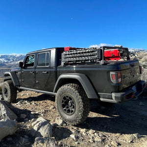 Xtrusion Overland XTR1 Bed Rack | Jeep Gladiator (2019-2023) - Truck Brigade