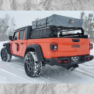 Xtrusion Overland XTR1 Bed Rack | Jeep Gladiator (2019-2023) - Truck Brigade