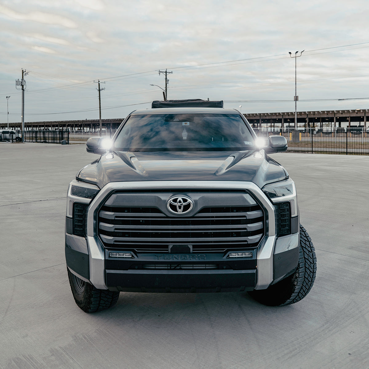 Cali Raised Low Profile Ditch Light Brackets | Toyota Tundra (2022-2024)